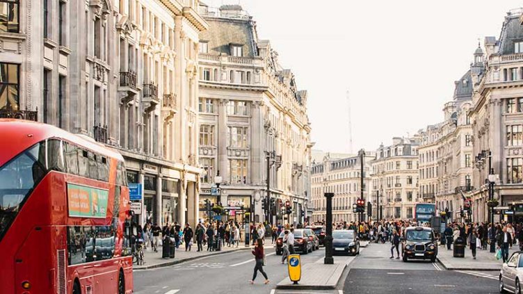 View of Regent street